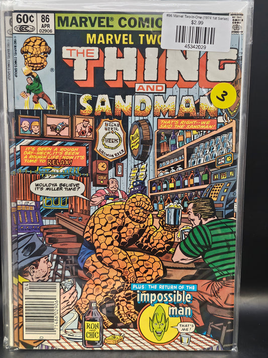 #86 Marvel Two-in-One (1974 1st Series)