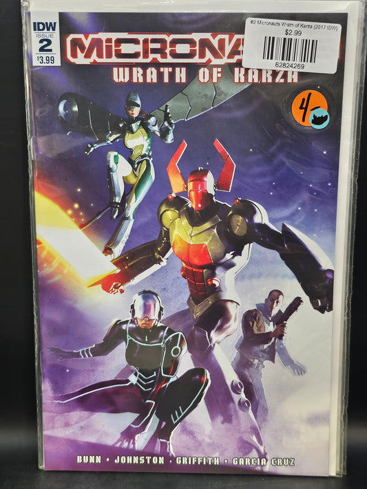 #2 Micronauts Wrath of Karza (2017 IDW)