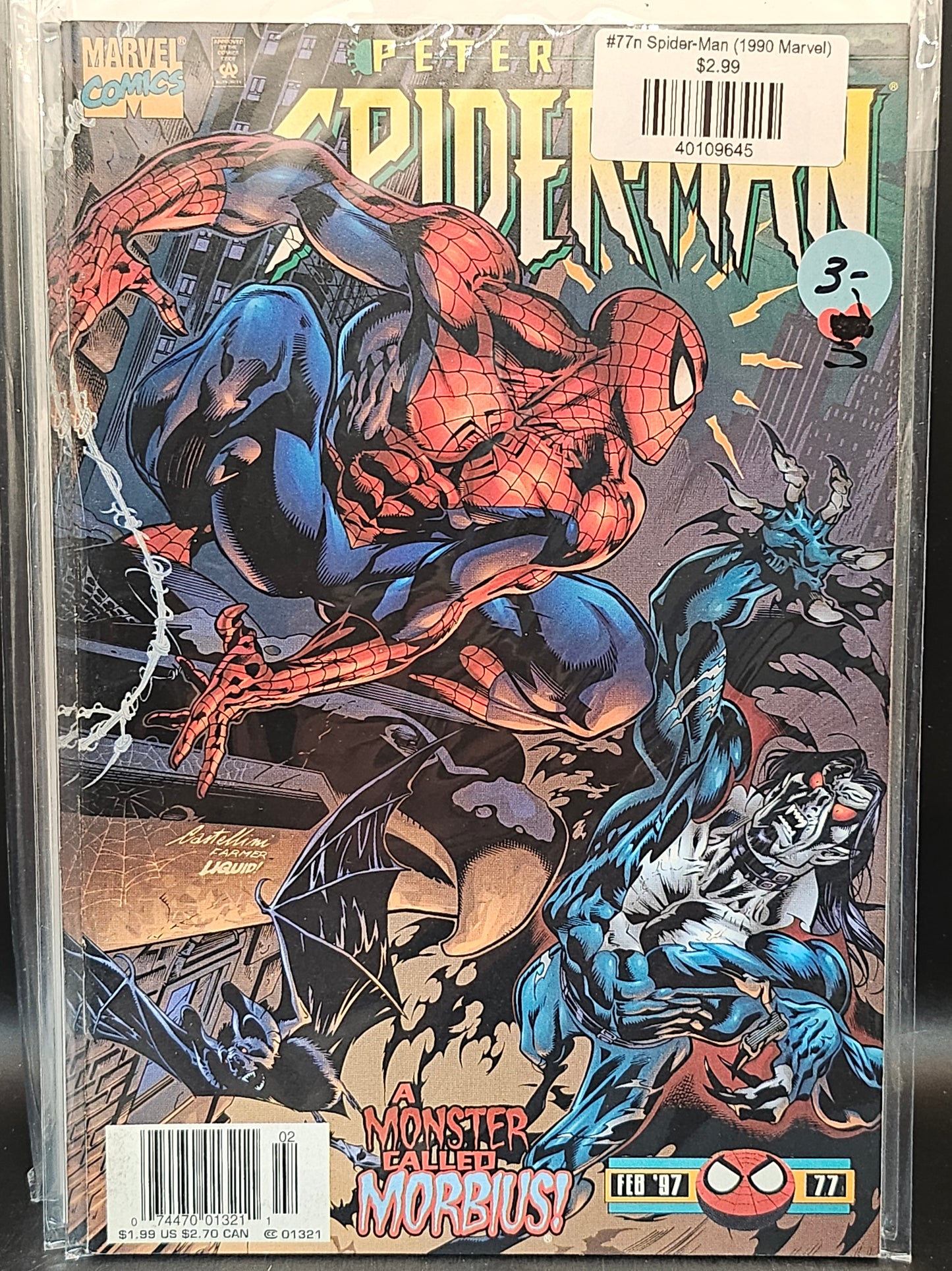 #77n Spider-Man (1990 Marvel)