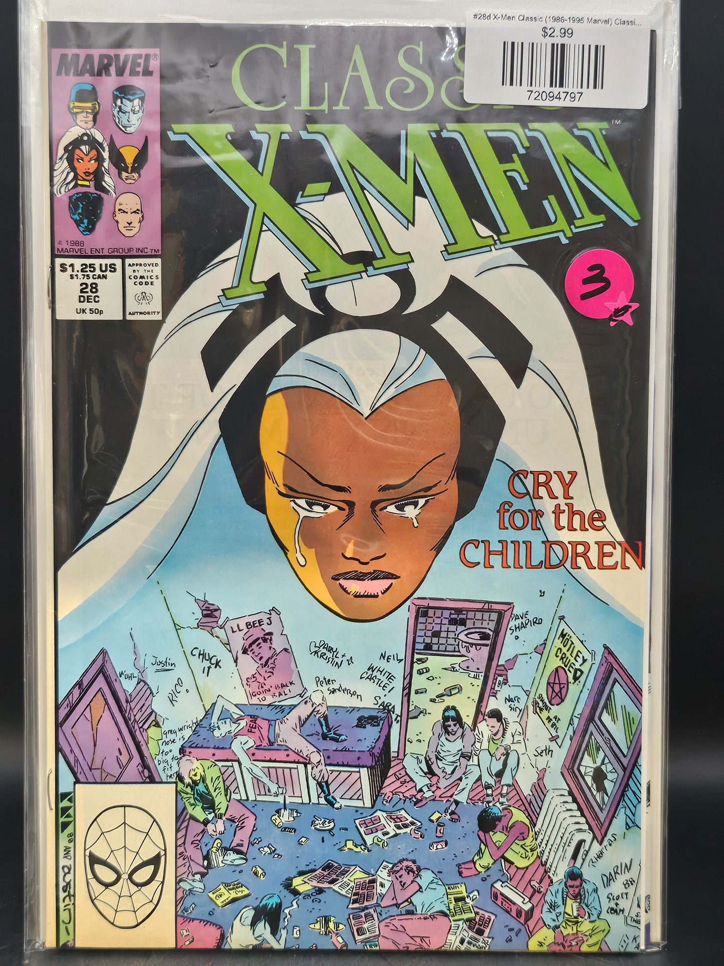 #28d X-Men Classic (1986-1995 Marvel) Classic X-Men