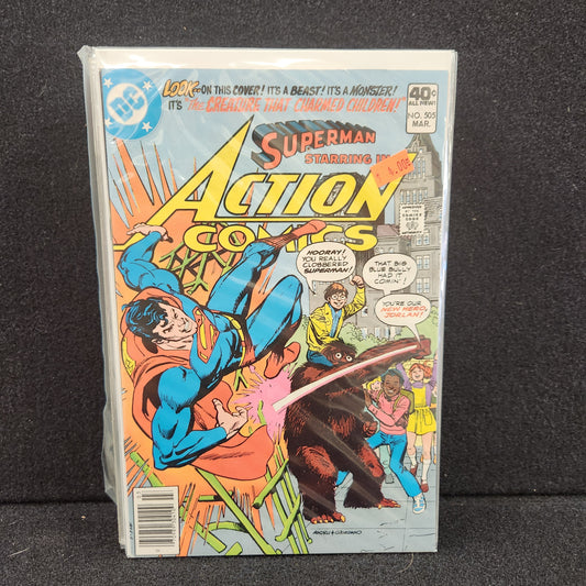 Action Comics #505 - The Creature That Charmed Children (DC 1980)
