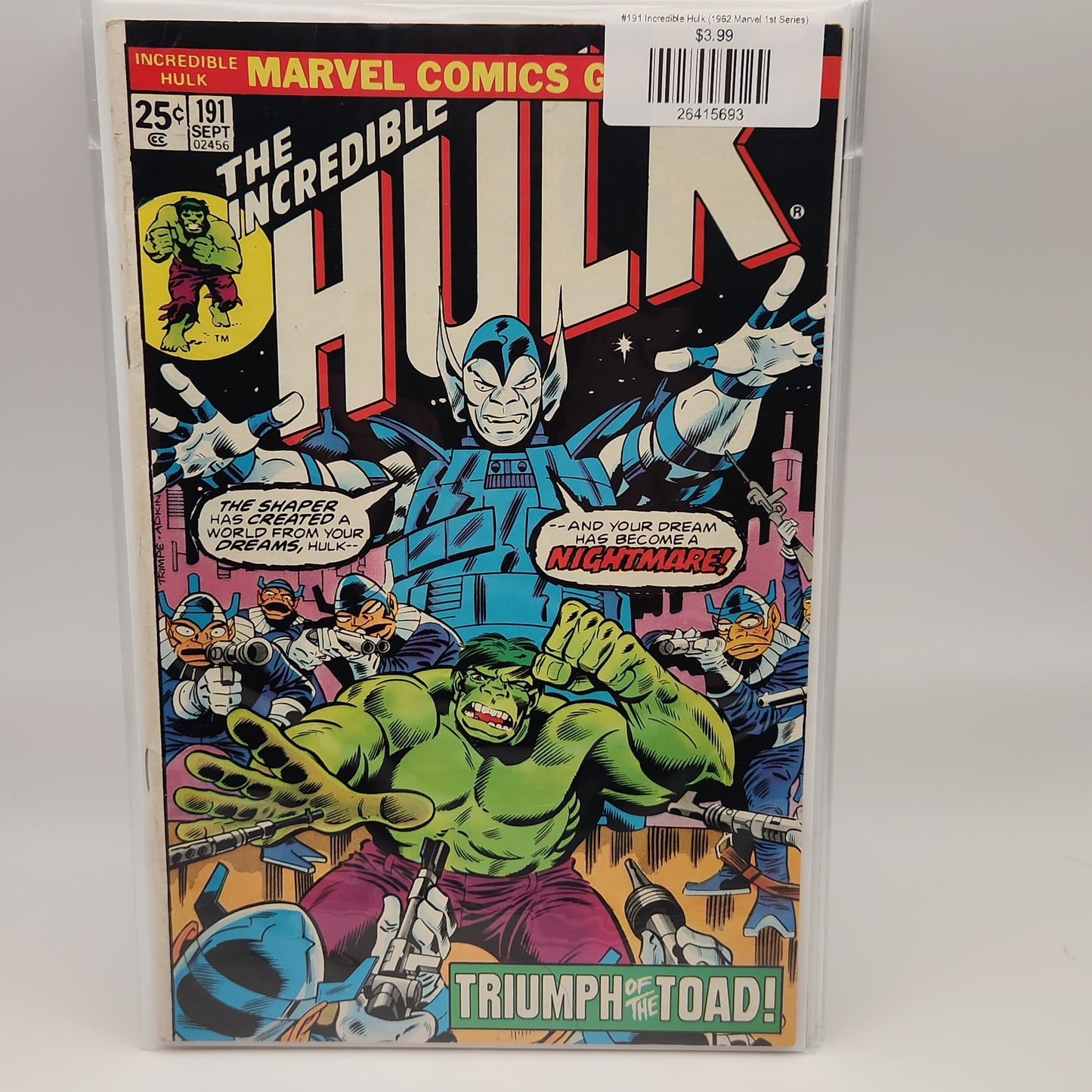 #191 Incredible Hulk (1962 Marvel 1st Series)