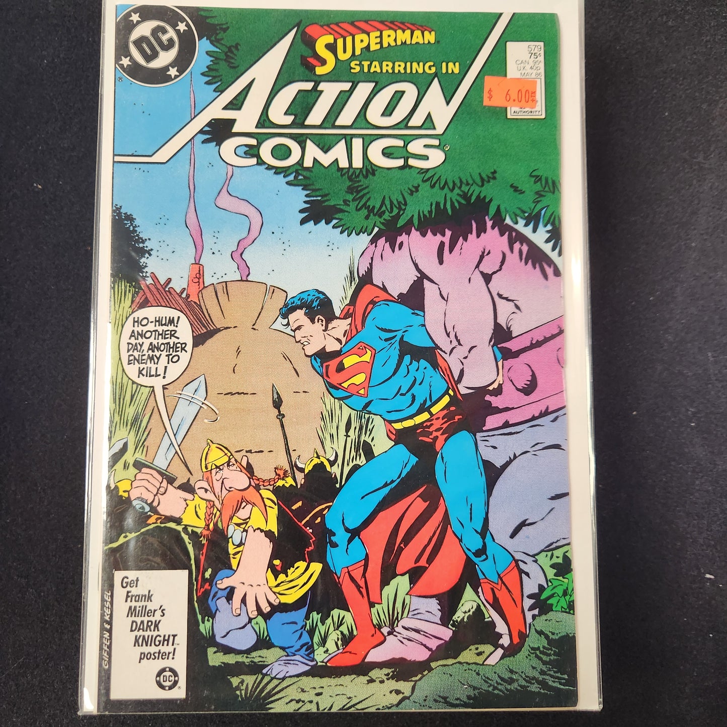 Action Comics #579 - Superman vs. The Vigilante (DC 1986)