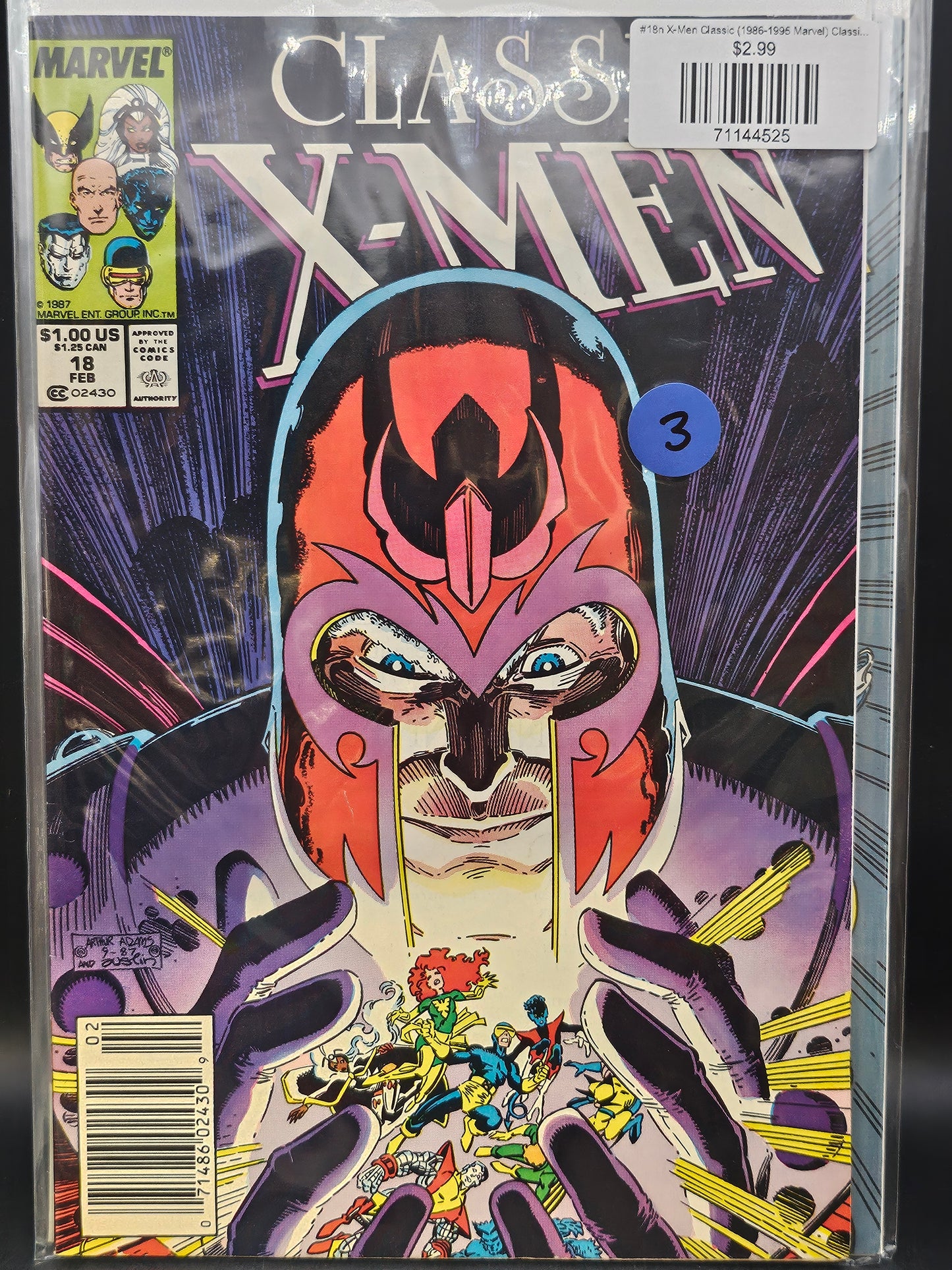 #18n X-Men Classic (1986-1995 Marvel) Classic X-Men