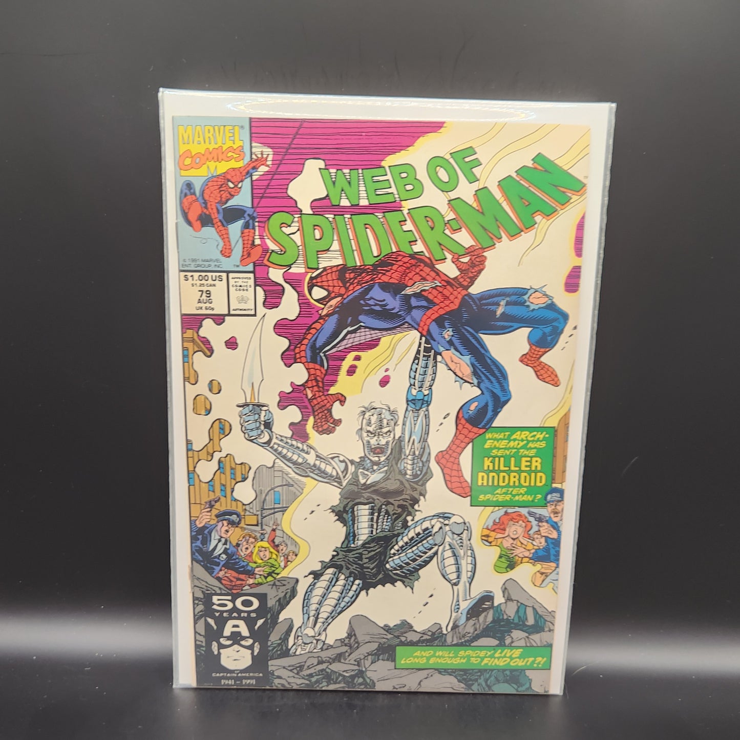 #79D Web of Spider-Man (1985 1st Series)