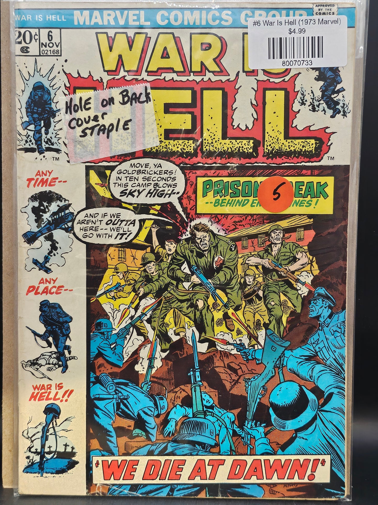 #6 War Is Hell (1973 Marvel)