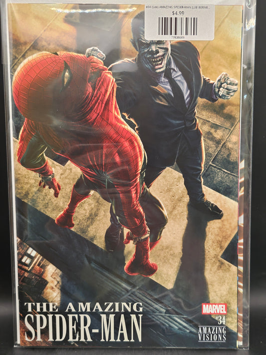 #34 (Lee) AMAZING SPIDER-MAN (LEE BERMEJO AMAZING VISIONS VARIANT)