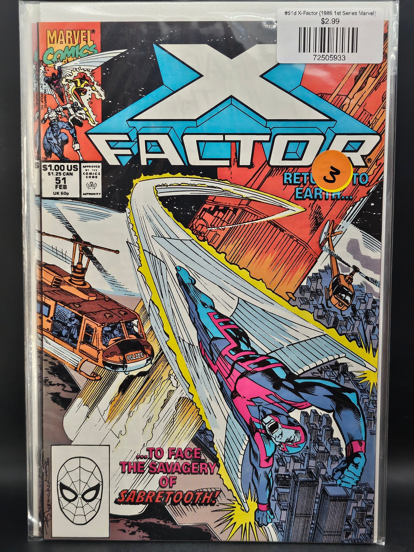 #51d X-Factor (1986 1st Series Marvel)