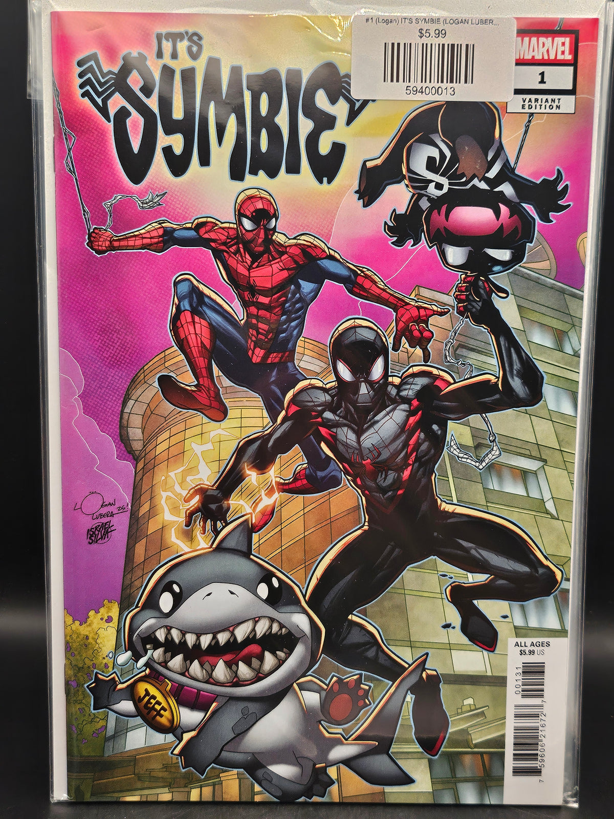 #1 (Logan) IT'S SYMBIE (LOGAN LUBERA VARIANT)