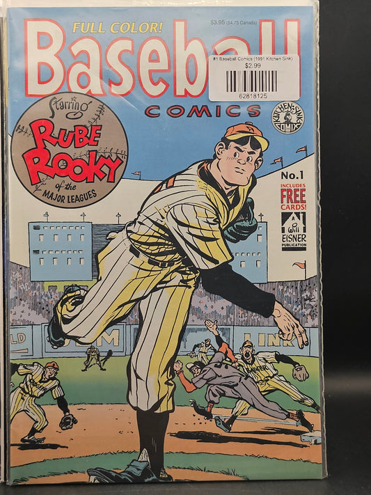 #1 Baseball Comics (1991 Kitchen Sink)