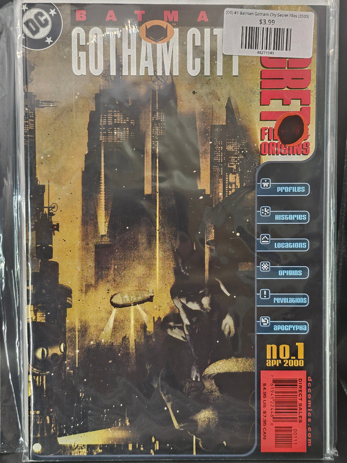 (OS) #1 Batman Gotham City Secret Files (2000)