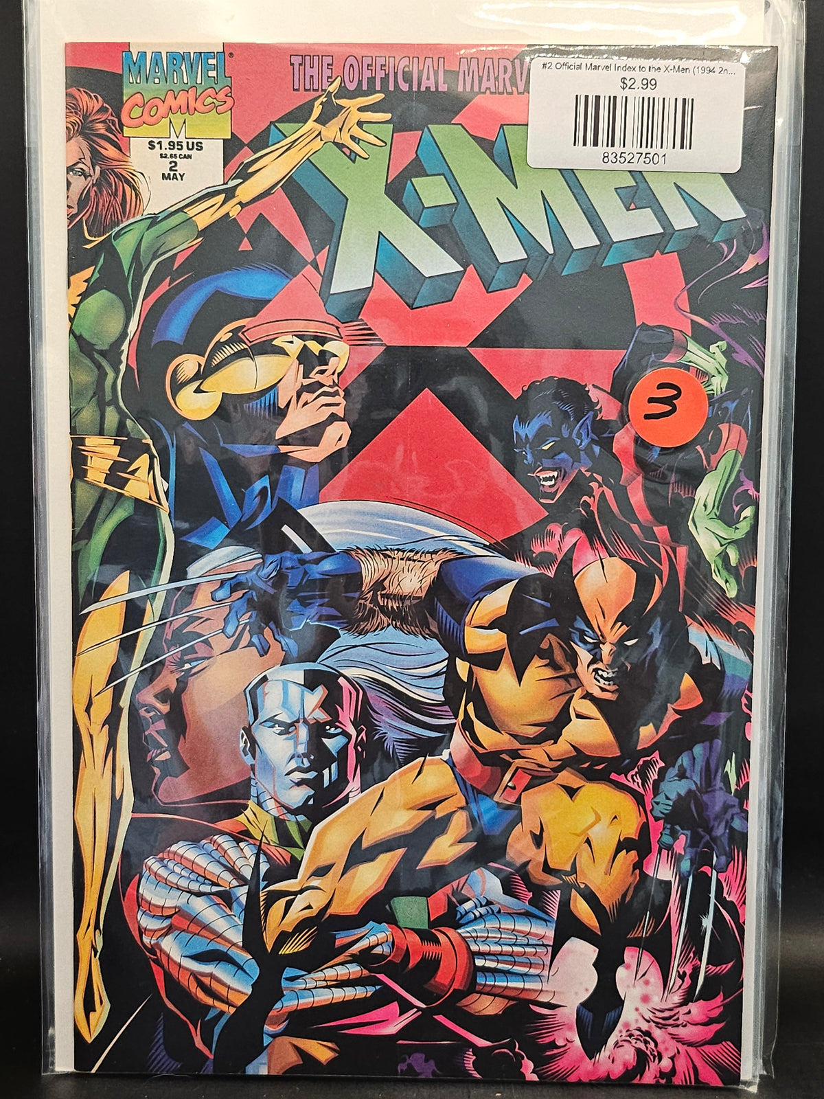 #2 Official Marvel Index to the X-Men (1994 2nd Series)
