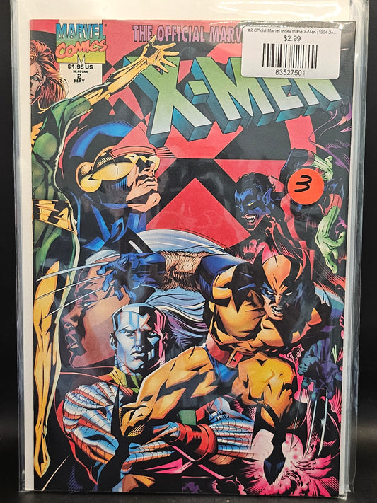 #2 Official Marvel Index to the X-Men (1994 2nd Series)