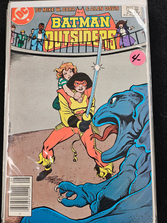 Batman and the Outsiders – DC Comics – (1983–1987) – Volume 1 – #24