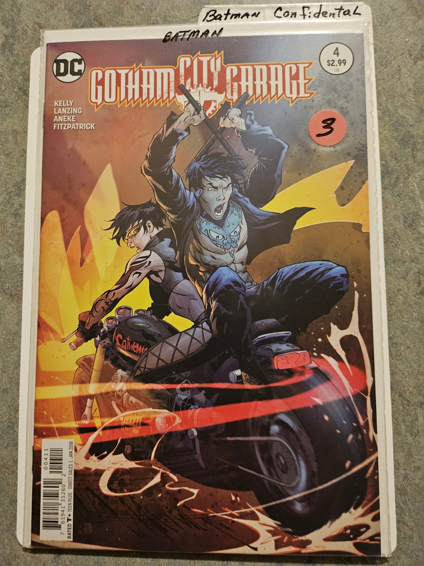 Gotham City Garage – DC Comics – (2017–2018) – Volume 1 – Limited Series – #4 of 12