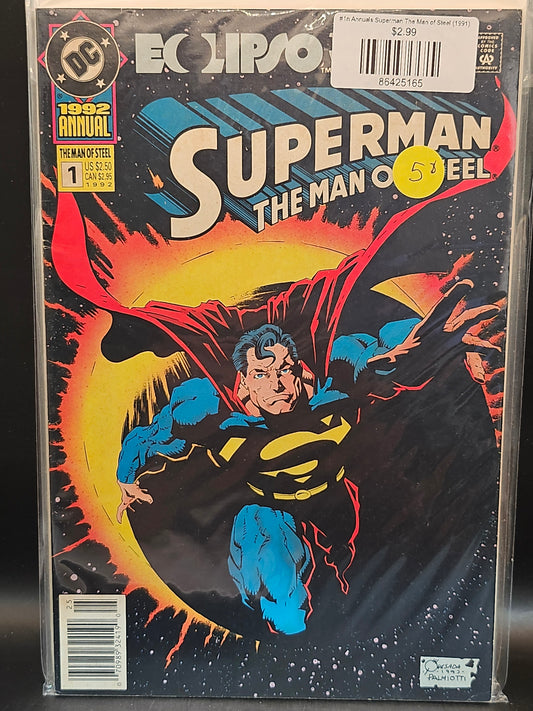 #1n Annuals Superman The Man of Steel (1991)
