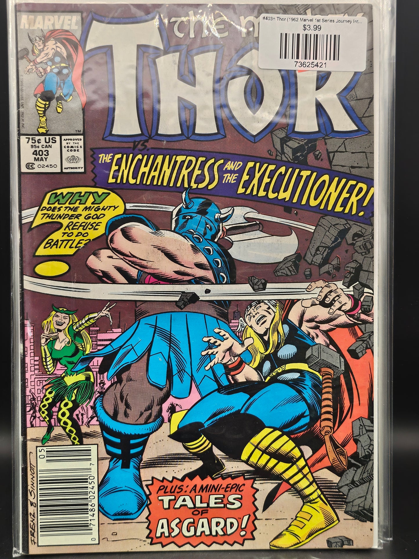 #403n Thor (1962 Marvel 1st Series Journey Into Mystery)