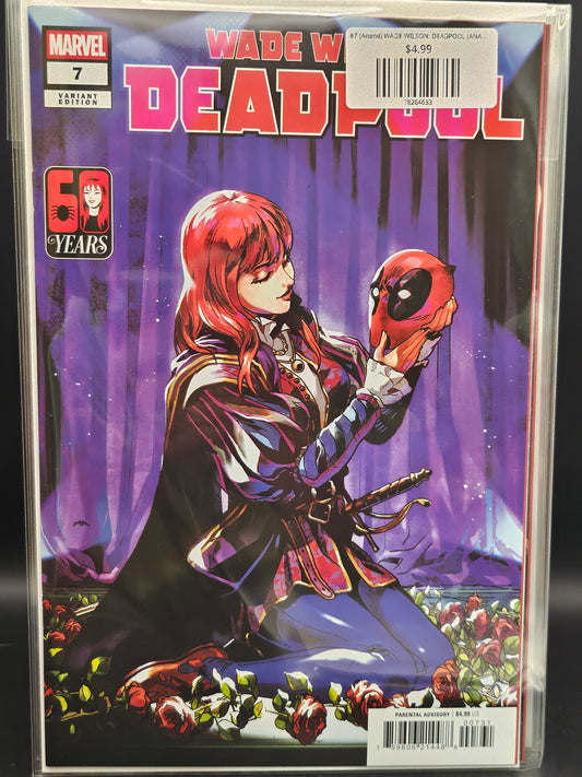 #7 (Anand) WADE WILSON: DEADPOOL (ANAND RAMCHERON MARY JANE WATSON VARIANT)
