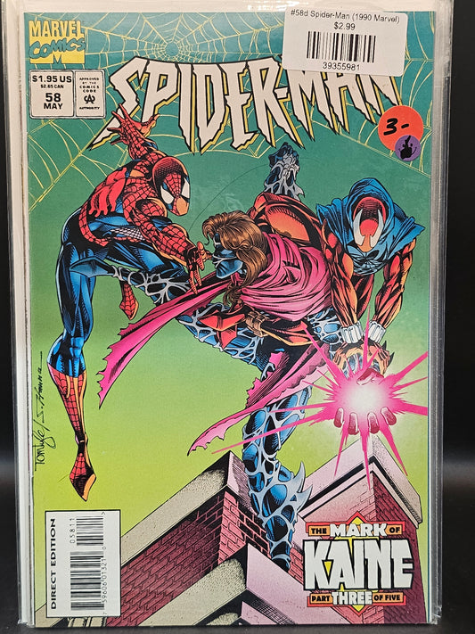 #58d Spider-Man (1990 Marvel)