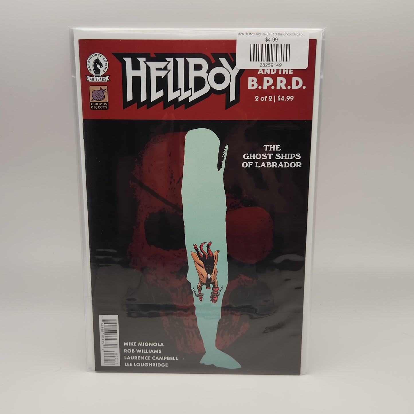 #2A Hellboy and the B.P.R.D. the Ghost Ships of Labrador (2025 Dark Horse)