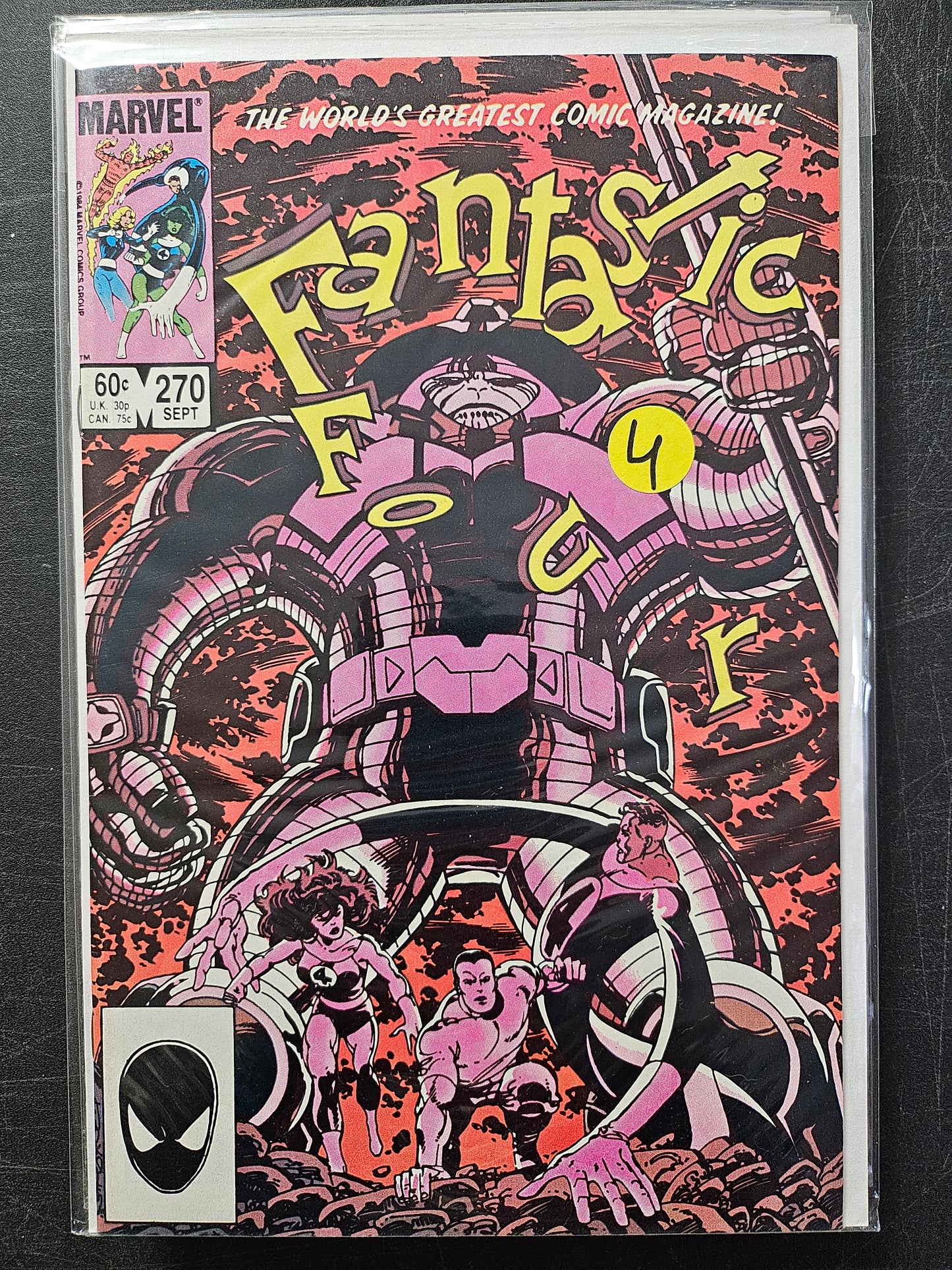 101.100 Fantastic Four – #270 – v1 (1961–1995)