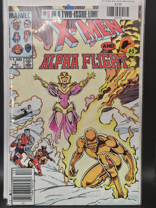 #1-2 X-Men Alpha Flight (1985 1st Series)