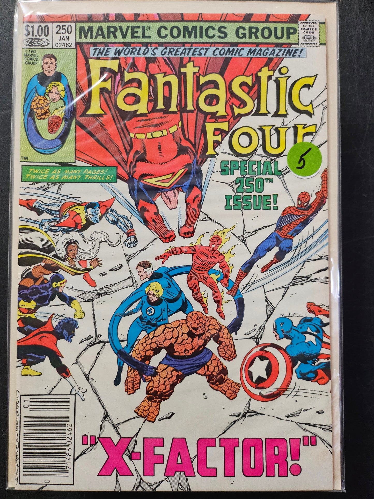 100.134 Fantastic Four – #250 – v1 (1961–1995)