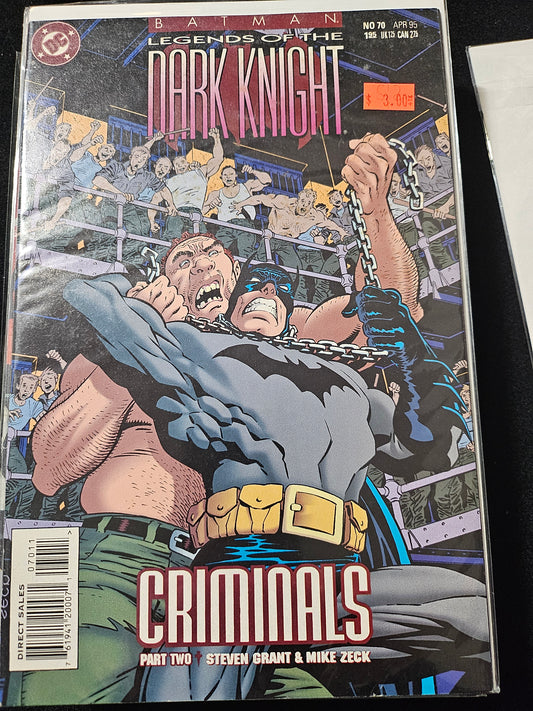 Batman: Legends of the Dark Knight – DC Comics – 1989–2007 – Volume 1 – #70