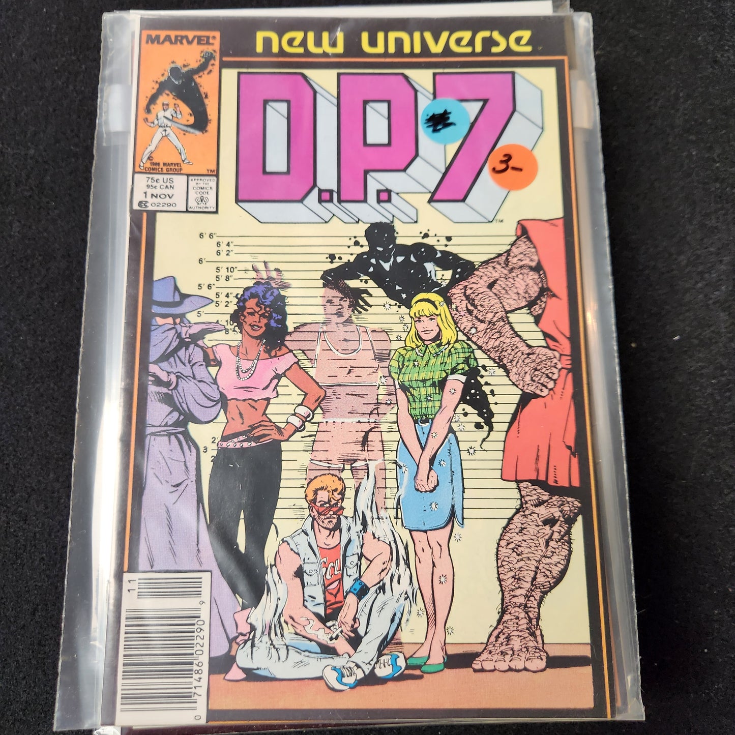 109.100 – #1 - D.P.7 New Universe