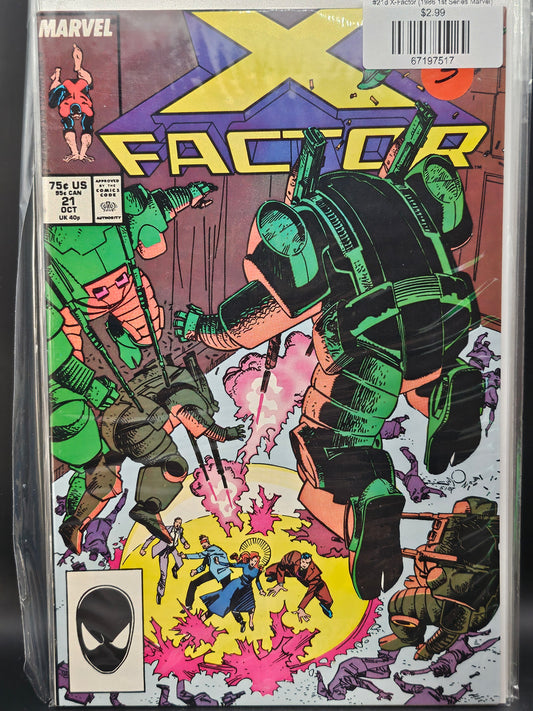 #21d X-Factor (1986 1st Series Marvel)
