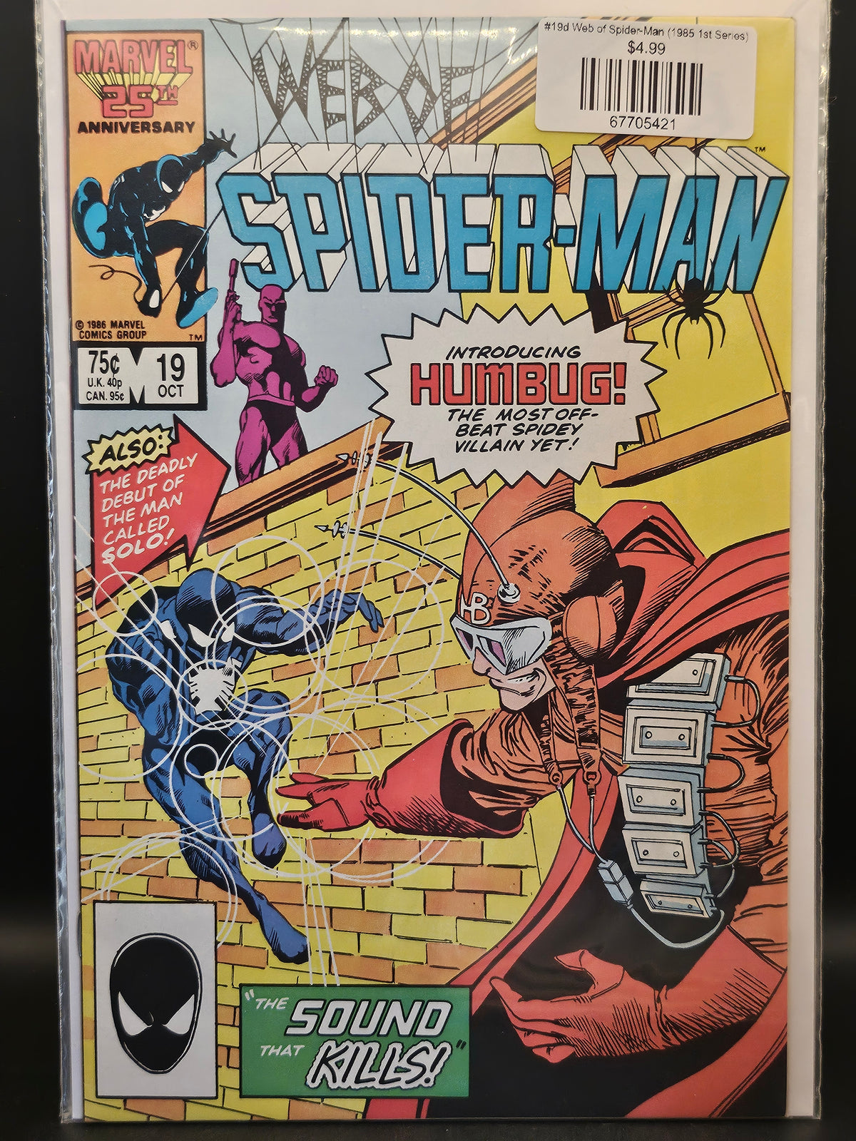 #19d Web of Spider-Man (1985 1st Series)