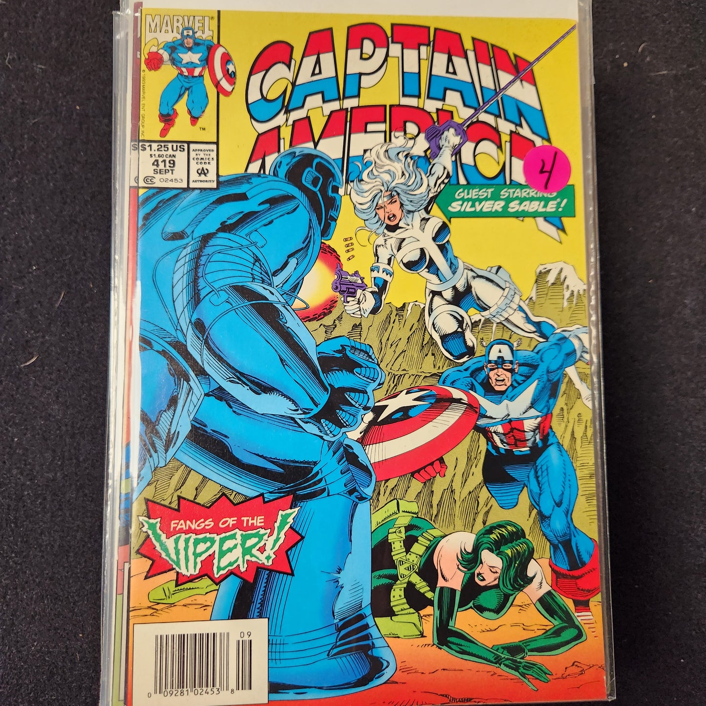 Captain America – Marvel – 1968–1996 – Volume 1 – Ongoing Series – #419