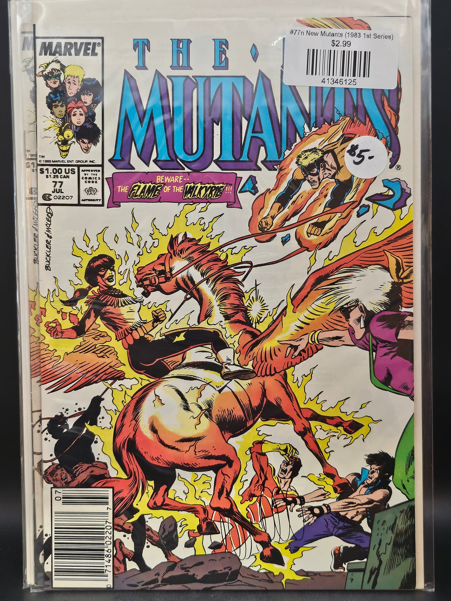 #77n New Mutants (1983 1st Series)