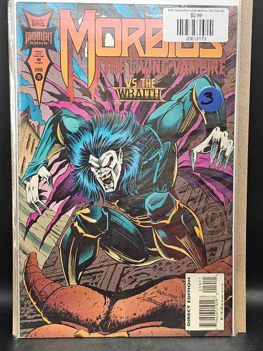 #19 Morbius the Living Vampire (1992 Marvel)