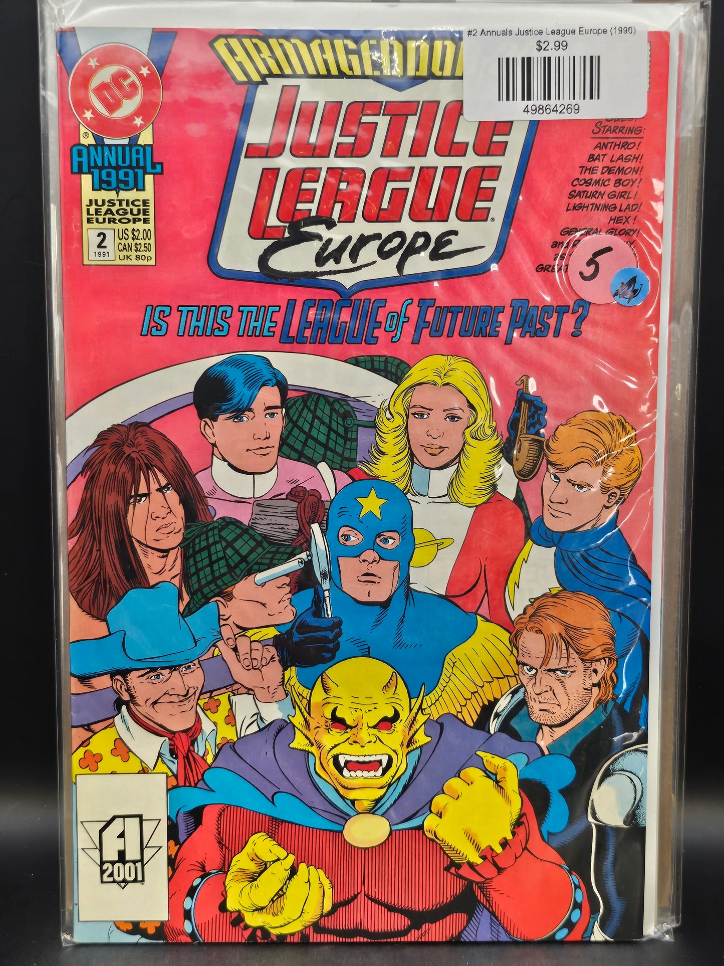 #2 Annuals Justice League Europe (1990)