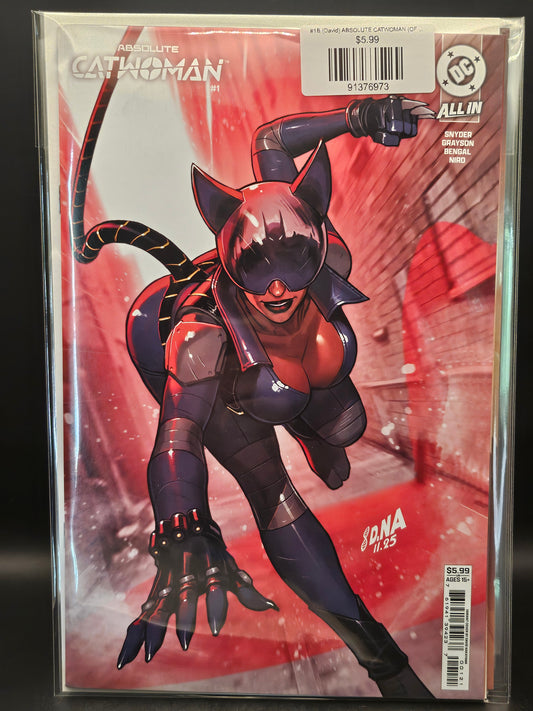 #1B (David) ABSOLUTE CATWOMAN (OF 6 DAVID NAKAYAMA CARD STOCK VAR)