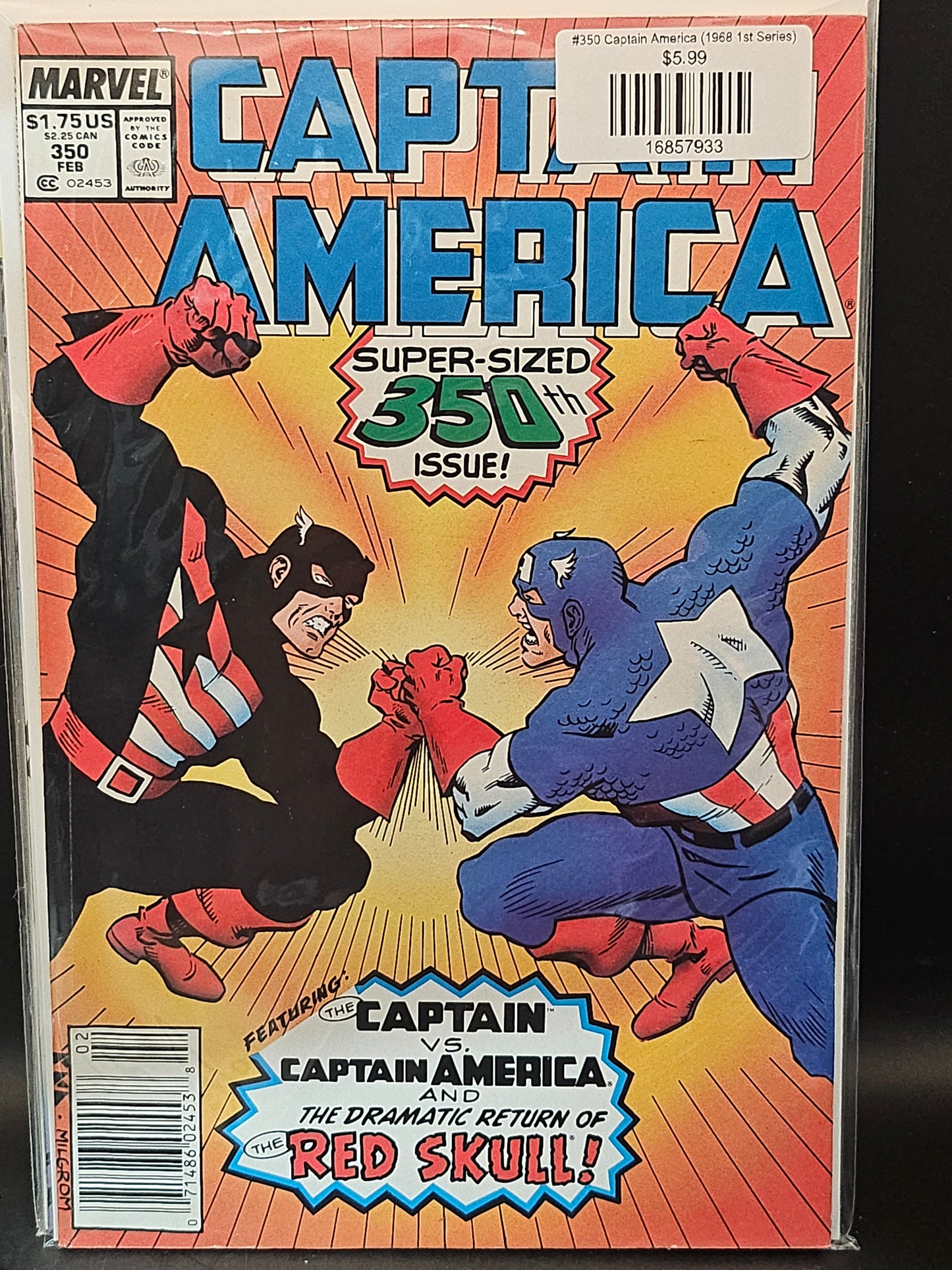 #350 Captain America (1968 1st Series)