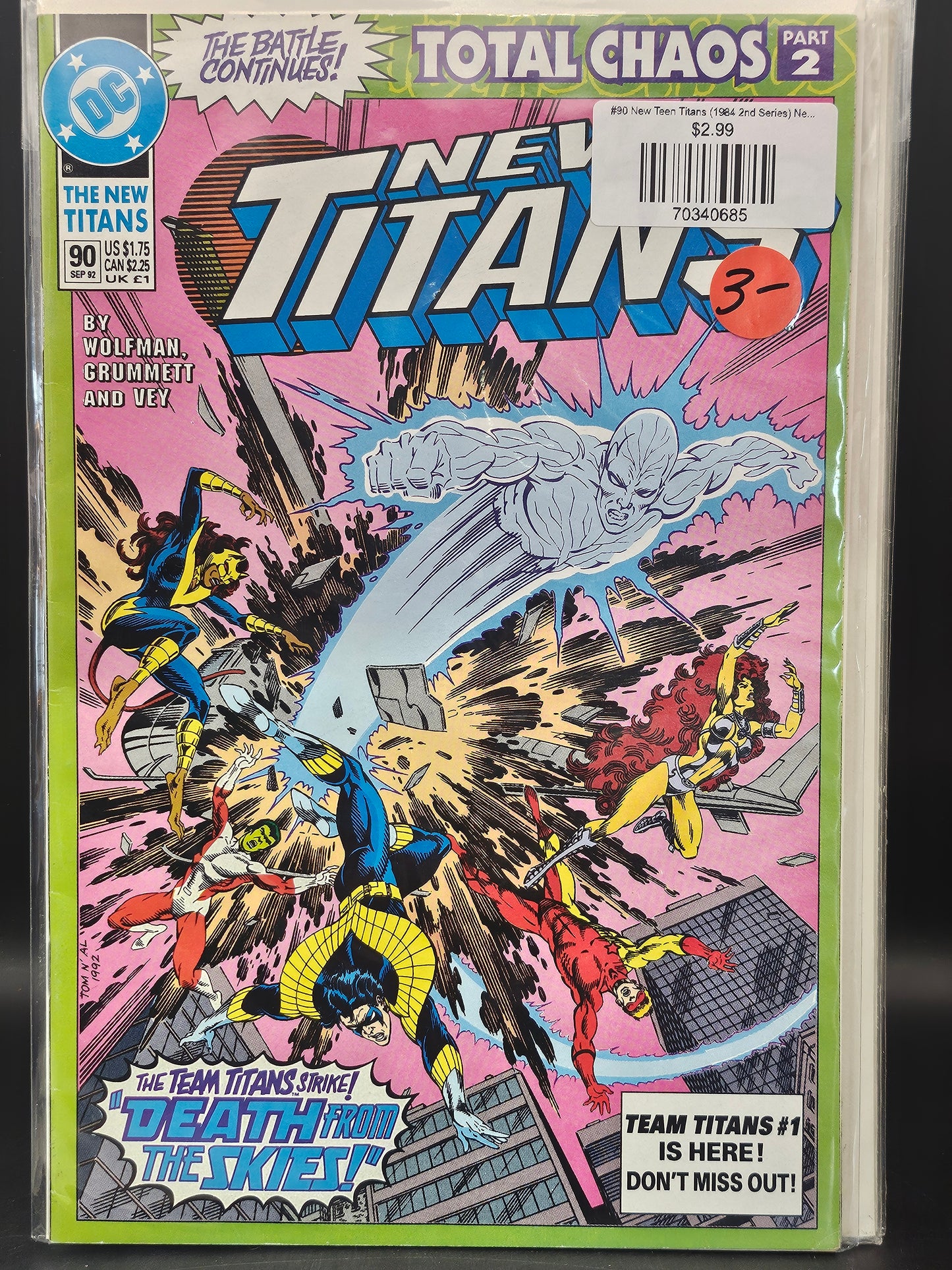 #90 New Teen Titans (1984 2nd Series) New Titans