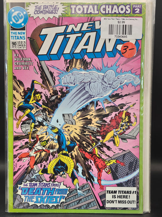 #90 New Teen Titans (1984 2nd Series) New Titans