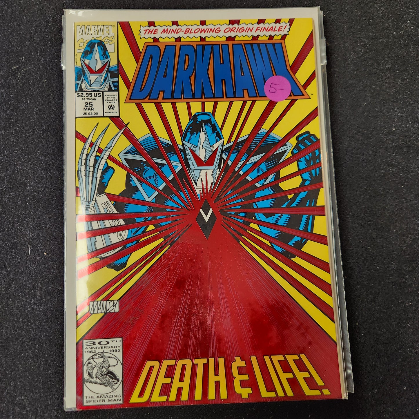 109.115 – Dark Hawk - #25 -1993