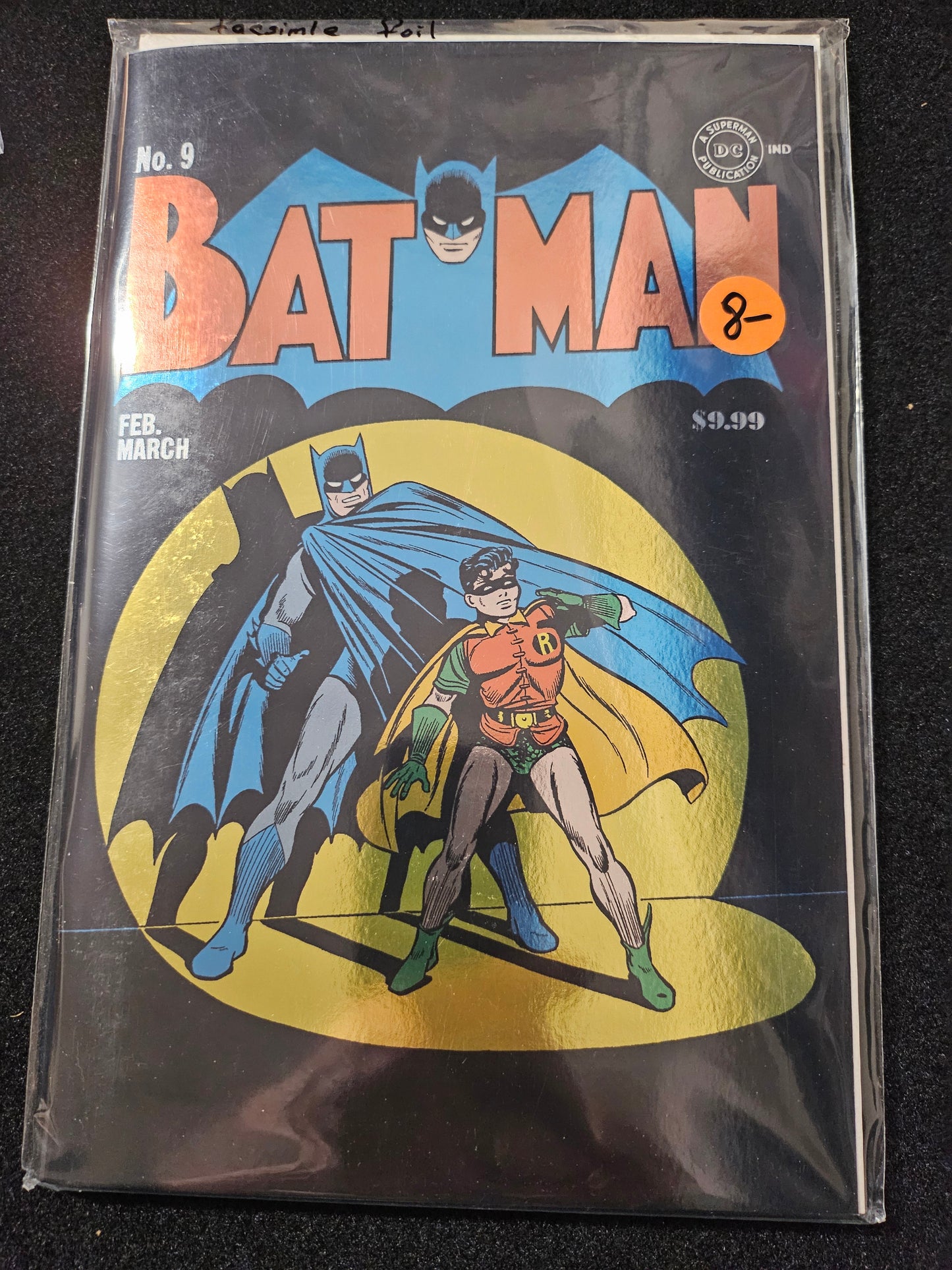 132.100 – #9 – Batman 2025 Facsimile Edition