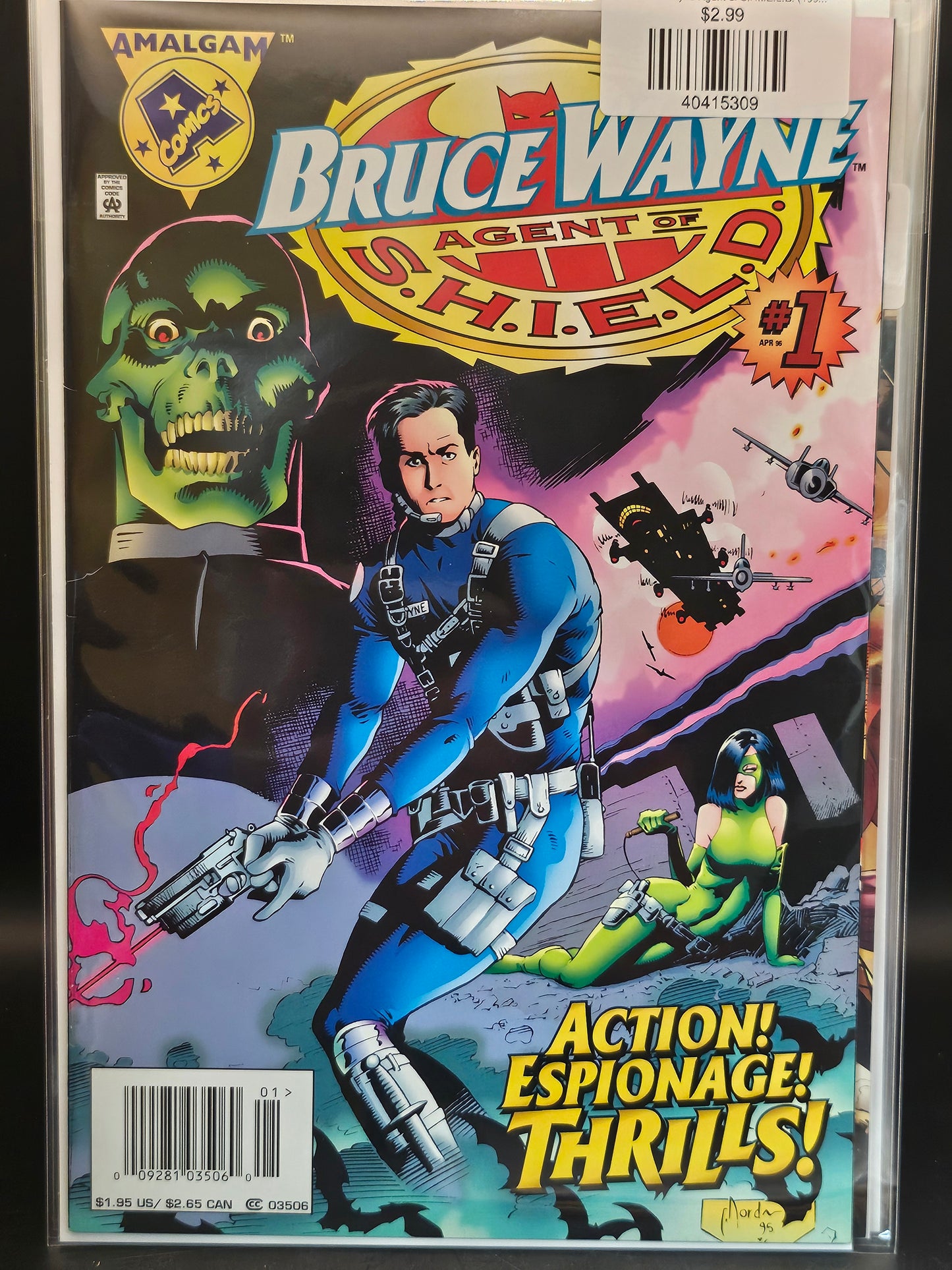 #1 Bruce Wayne Agent of S.H.I.E.L.D. (1996 Marvel/DC Amalgam)