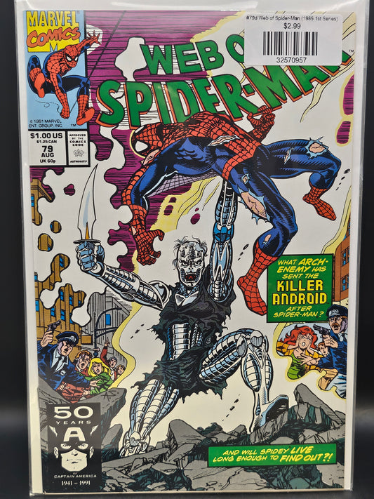 #79d Web of Spider-Man (1985 1st Series)