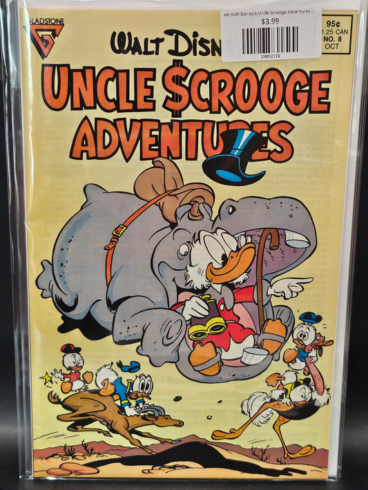 #8 Walt Disney's Uncle Scrooge Adventures (1987 Gladstone)
