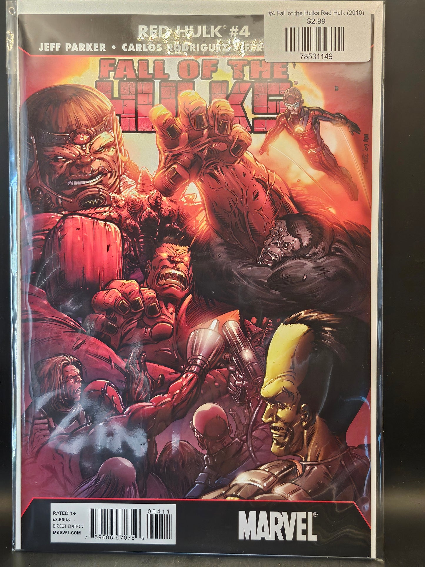 #4 Fall of the Hulks Red Hulk (2010)