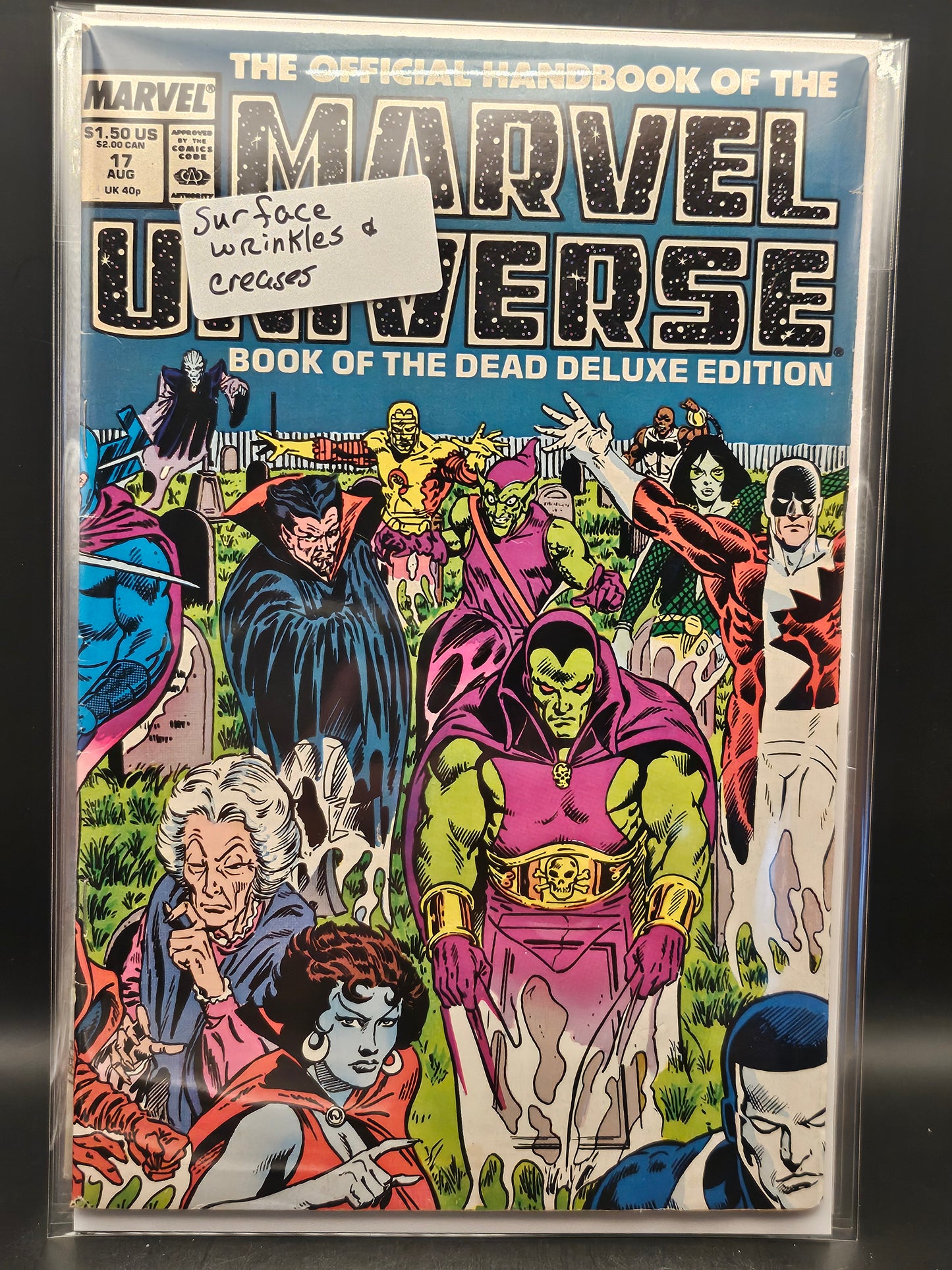 #17 Official Handbook of the Marvel Universe Deluxe Edition (1985-1988 Marvel)