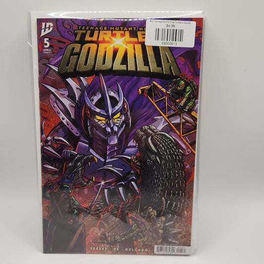 #5C Teenage Mutant Ninja Turtles X Godzilla (2025 IDW)
