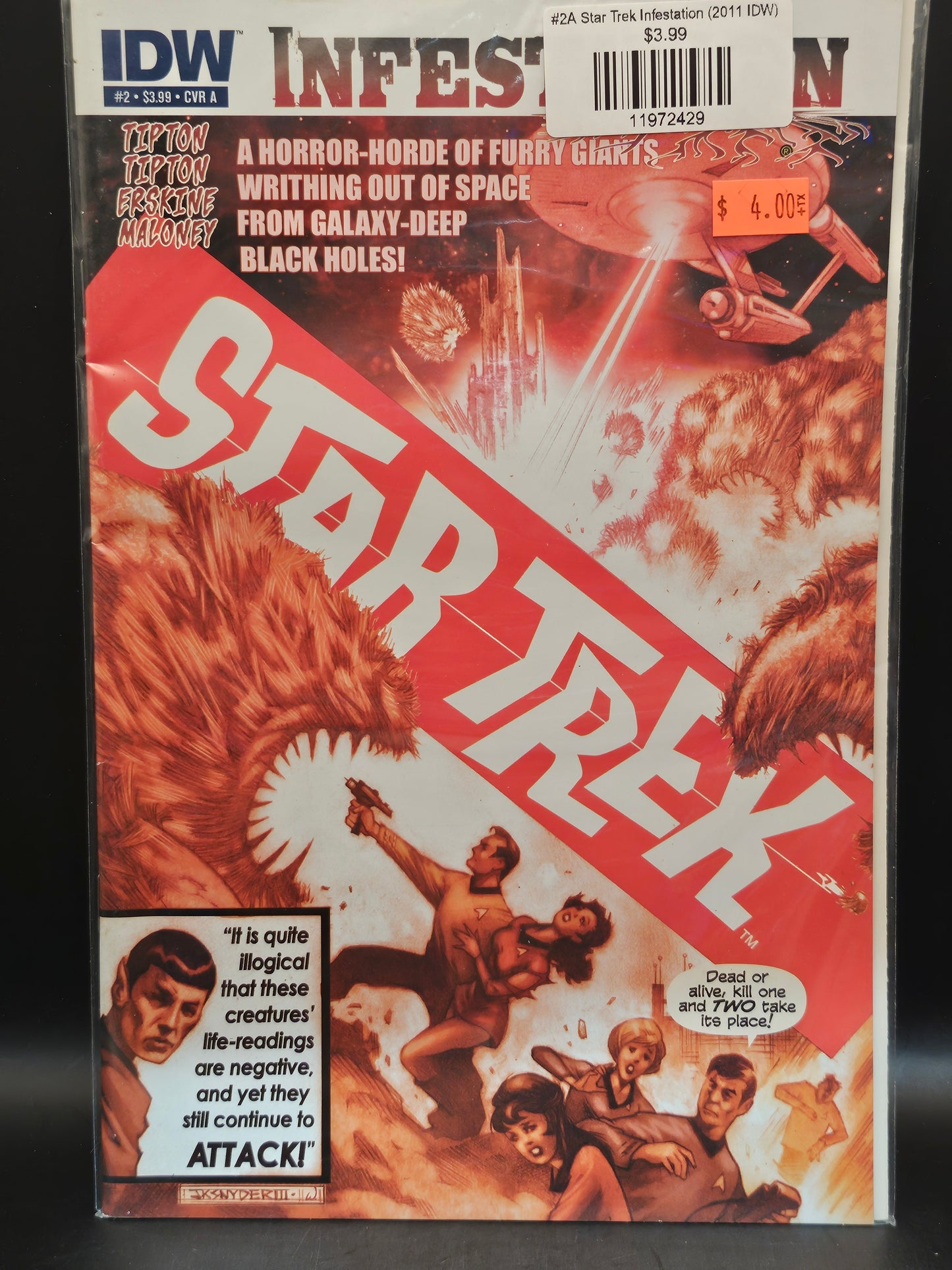 #2A Star Trek Infestation (2011 IDW)