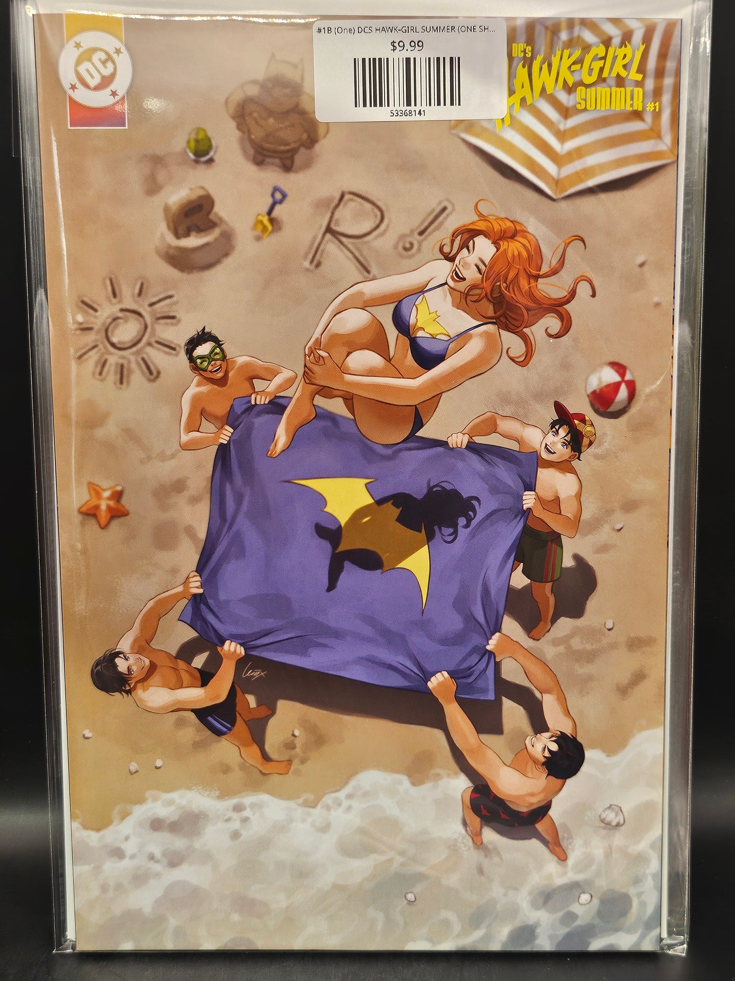 #1B (One) DCS HAWK-GIRL SUMMER (ONE SHOT LESLEY LEIRIX LI CARD STOCK VAR)