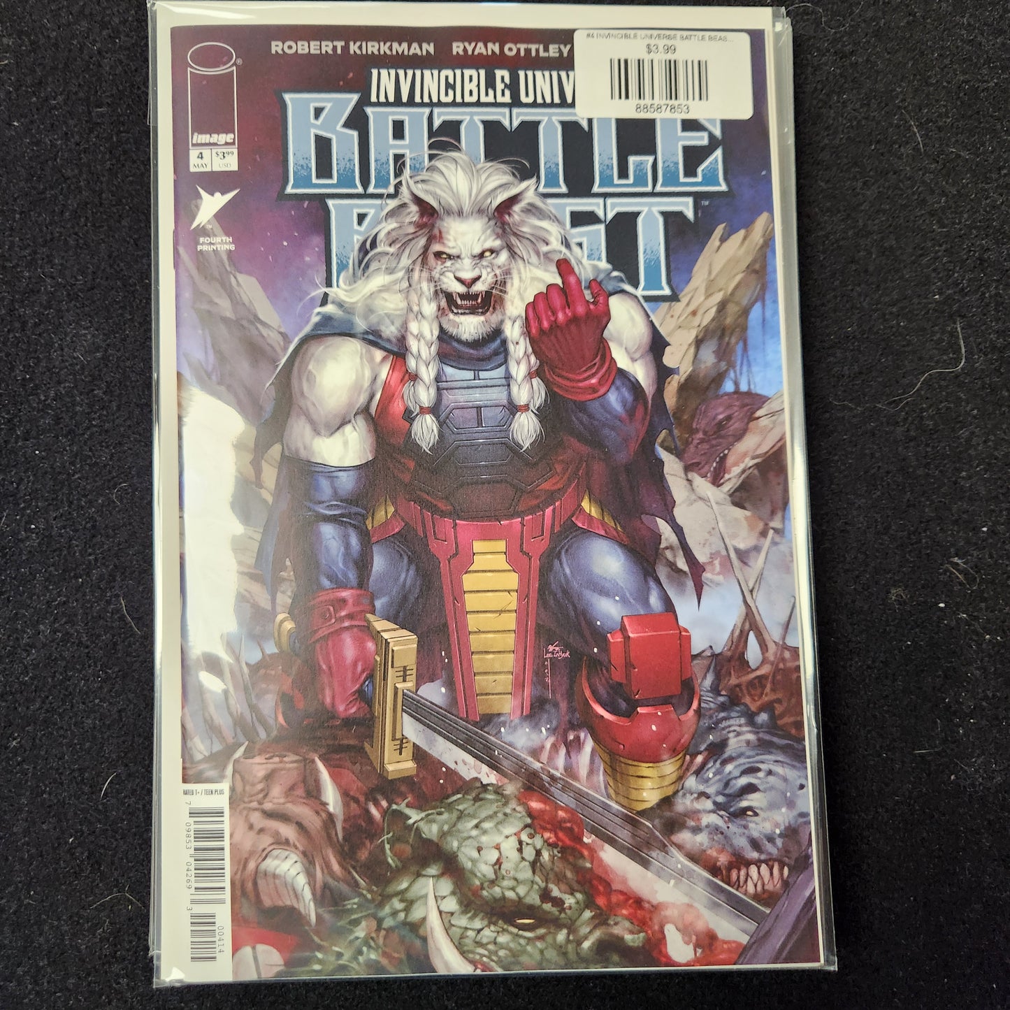 #4 INVINCIBLE UNIVERSE BATTLE BEAST (4TH PTG)